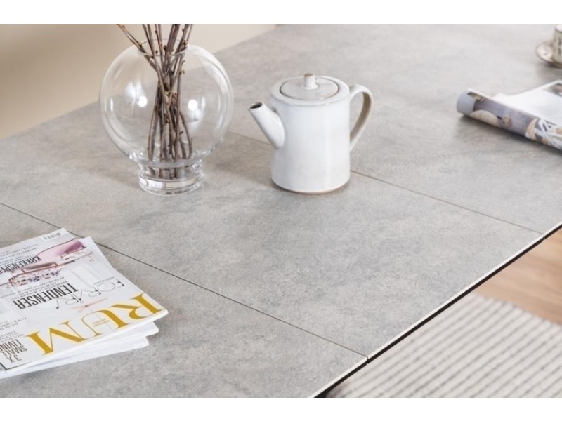 Stół Irwine 168/210x90cm grey Anista - ACTONA